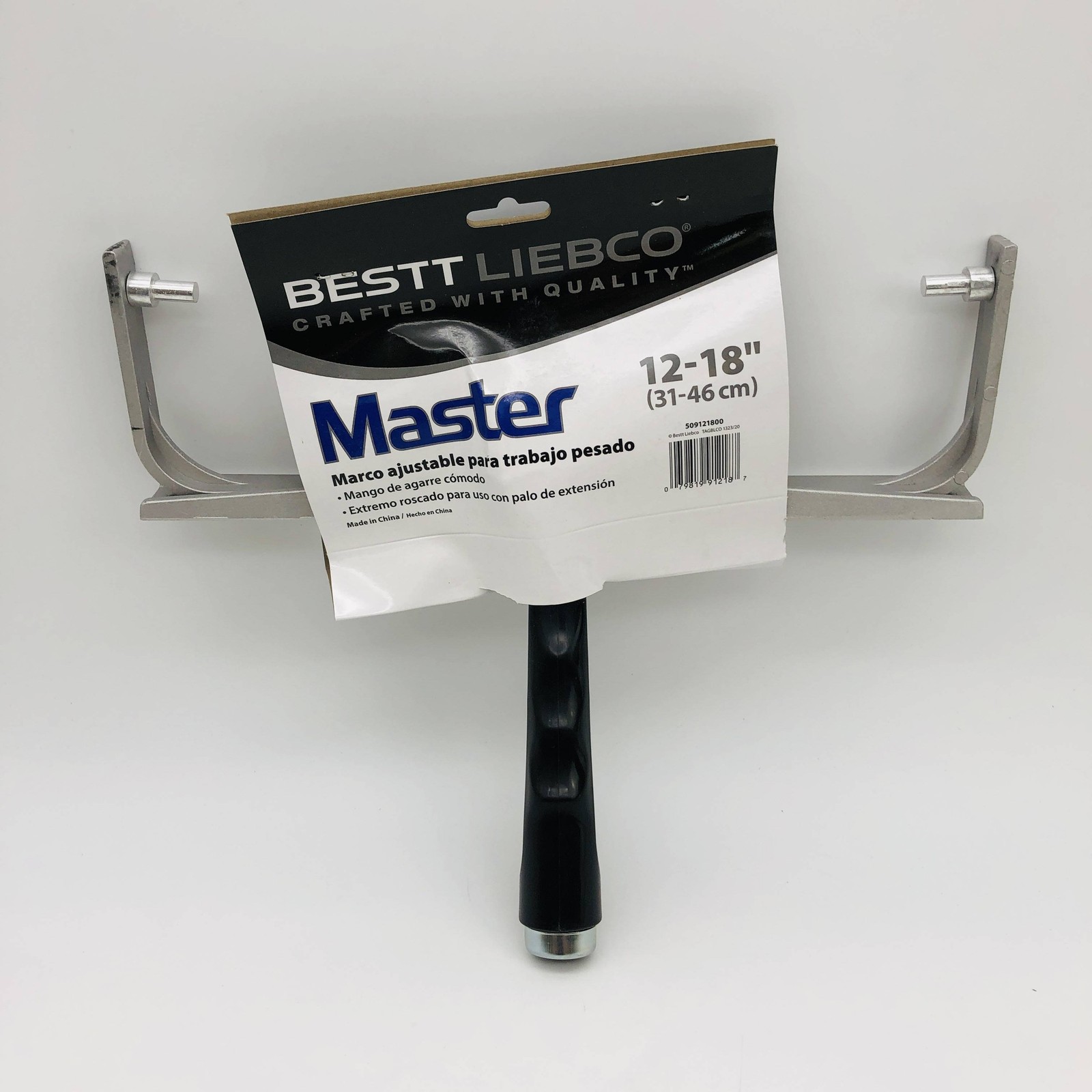 Bestt Liebco 509121800 Long Adjustable Paint Roller Frame 12-18″ W x 10″ L