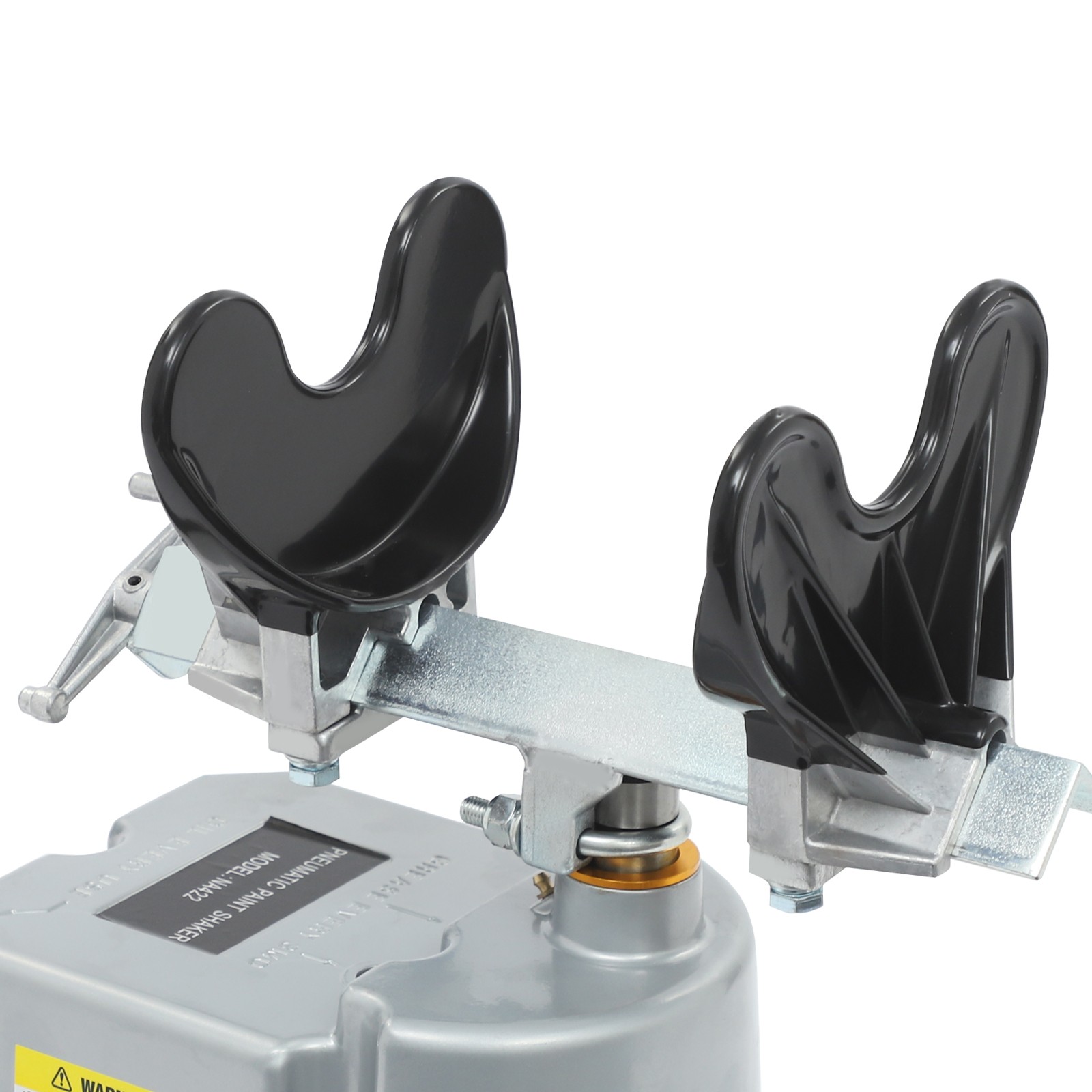 Pneumatic Paint Shaker Mixer Air Operated Paint Can Shaker with Adjustable Clamp