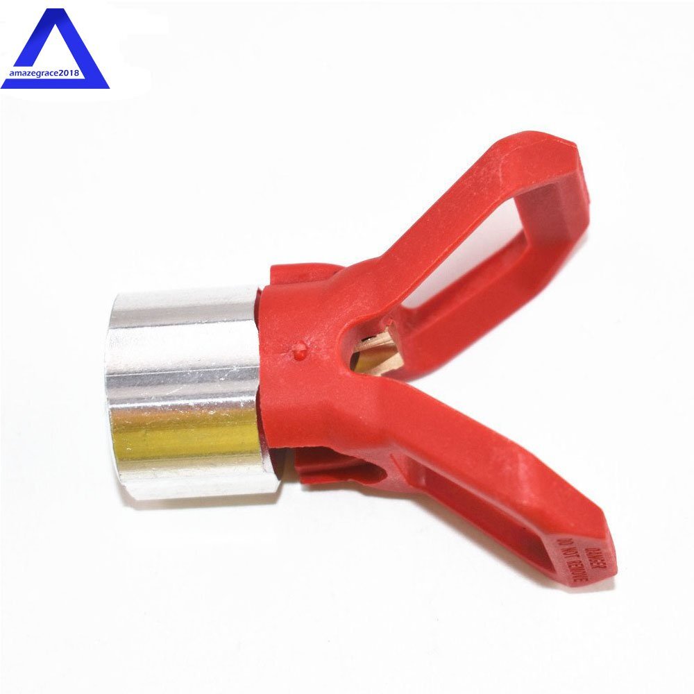 3600 psi Airless Paint Spray Gun 517 Spray Tip + Nozzle Guard for Sprayers