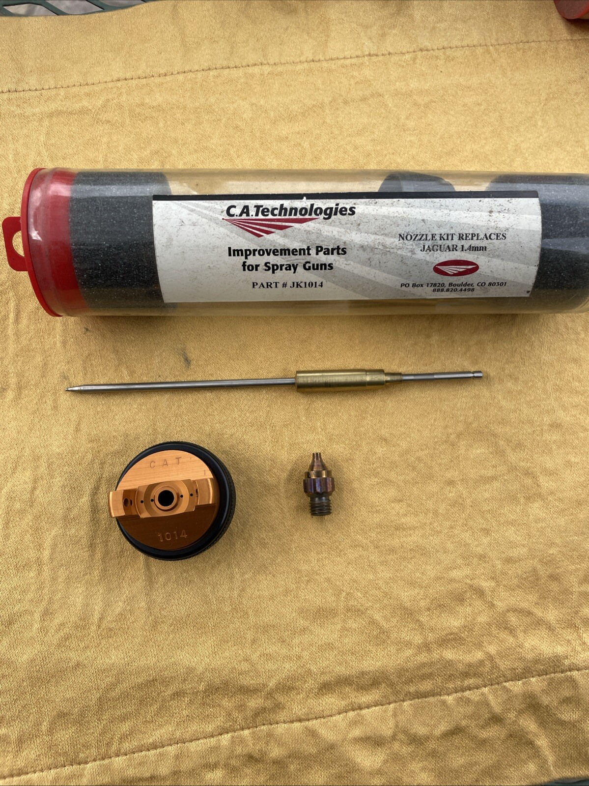 CA Technologies Nozzle Set Replaces Jaguar 1.4mm Part # JK1014