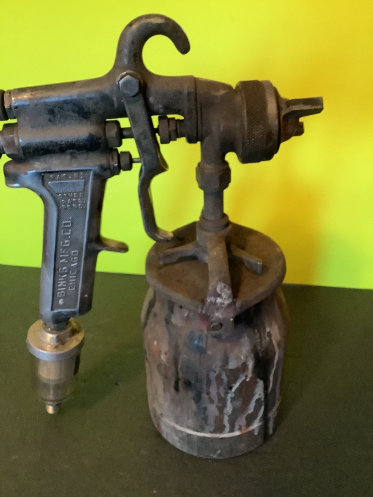 Binks Model 7 Air Spray Gun 36SD Nozzle Central Pneumatic Oil & Water Separator