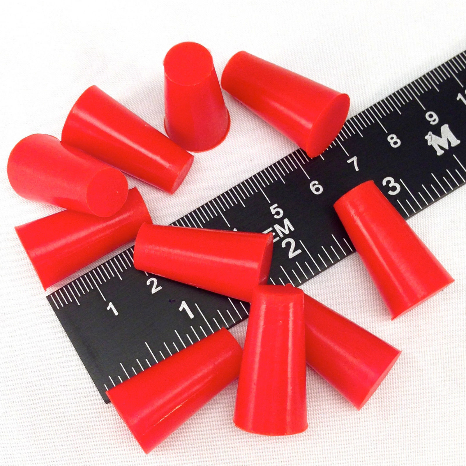 High Temp Masking Supply .375″ x .562″ STP107 Silicone Rubber Plugs – 25 Pack
