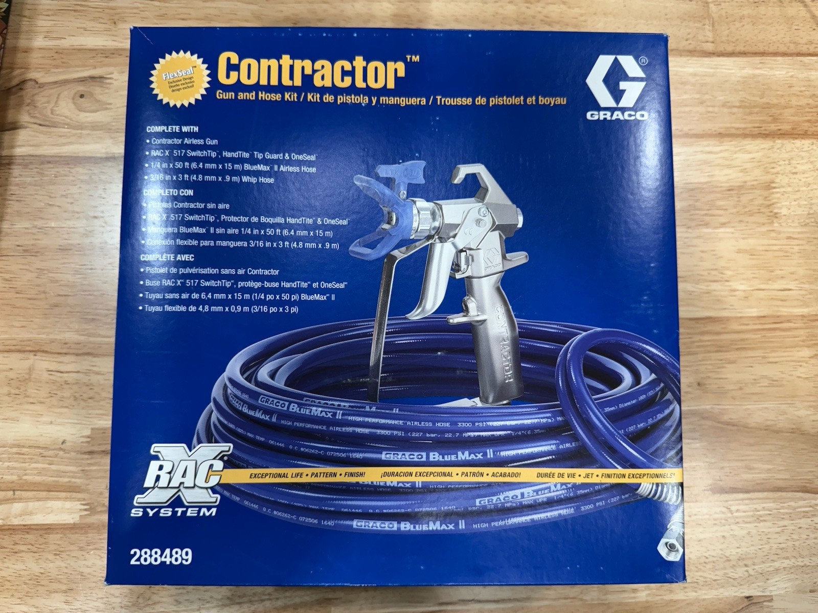 Graco 288489 Contractor Airless Spray Gun Kit