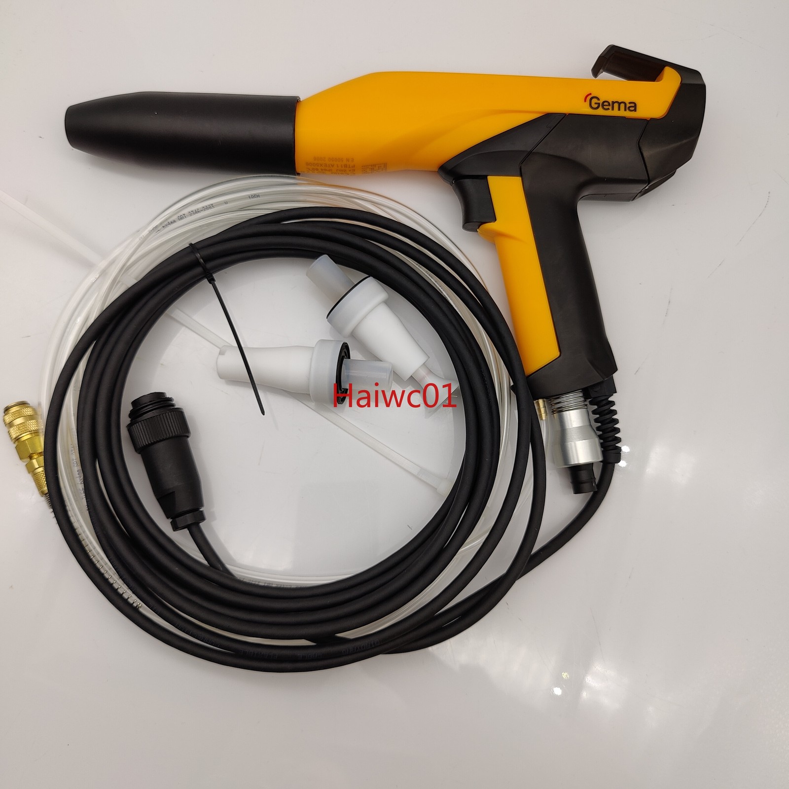 1*Powder Coating Spray Gun Suits for GEMA OptiFlex 2，Opti Select GM03，OptiFlex B