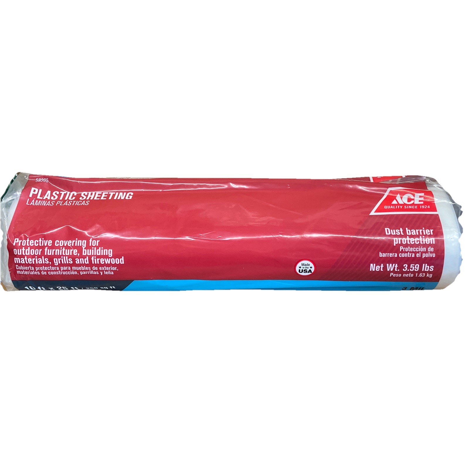 Ace Heavy Duty Plastic Sheeting 10 ft. x 25 ft. 54301
