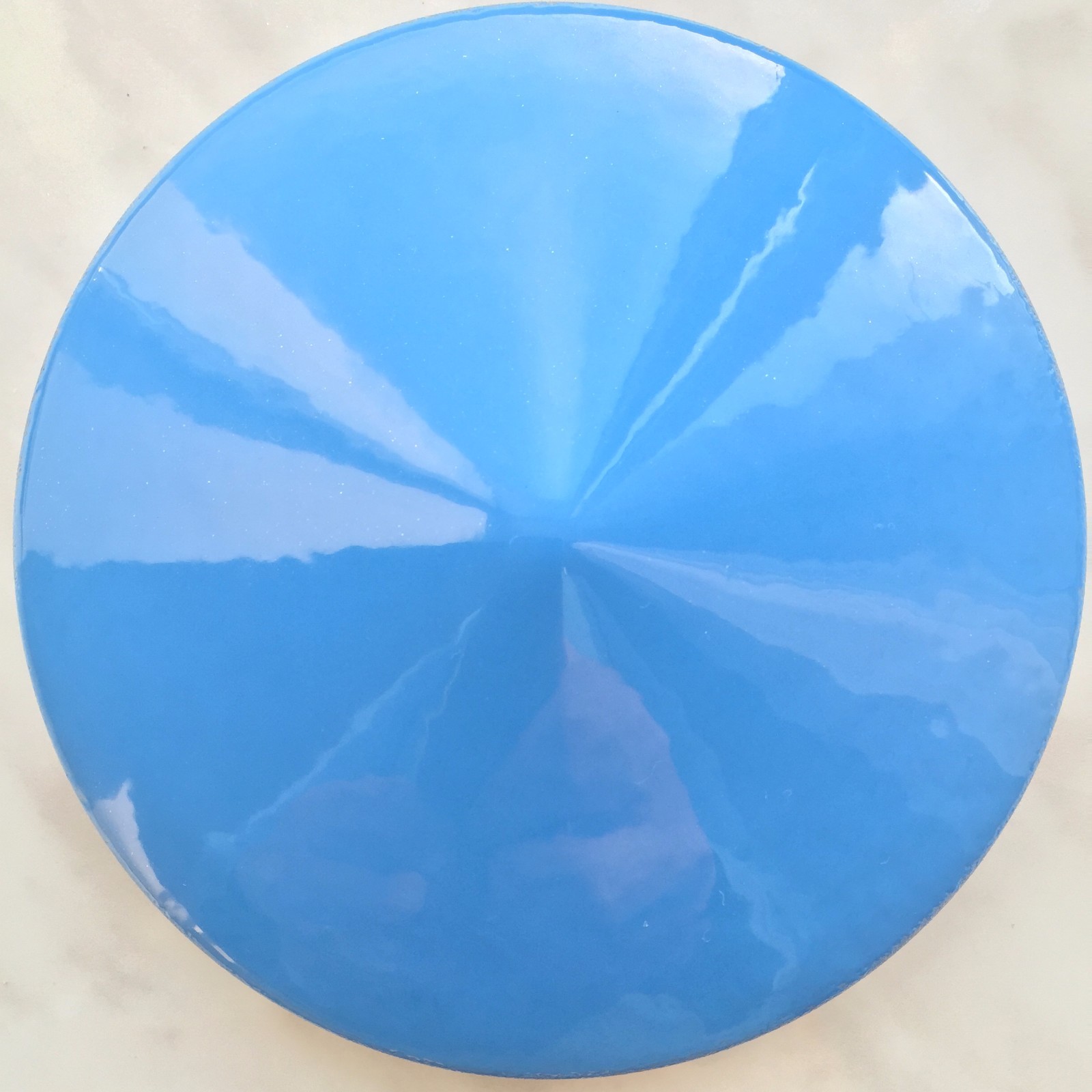 MIRROR GLOSS FORD LIGHT BLUE Powder Coating Paint, 1Lb/450g