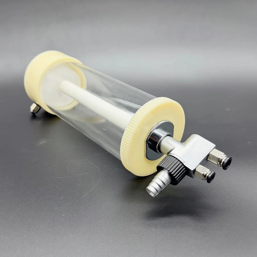 Testing Cup Powder Coating Cup Hopper with Powder Injector Paint Powder Barrel