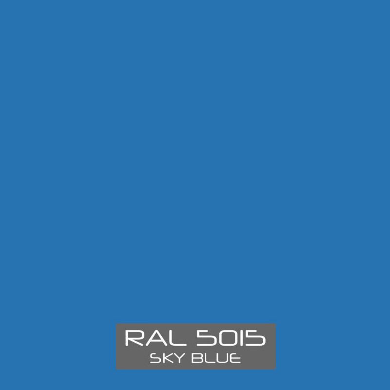 RAL 5015 Sky Blue Powder Coating Paint – New 1LB