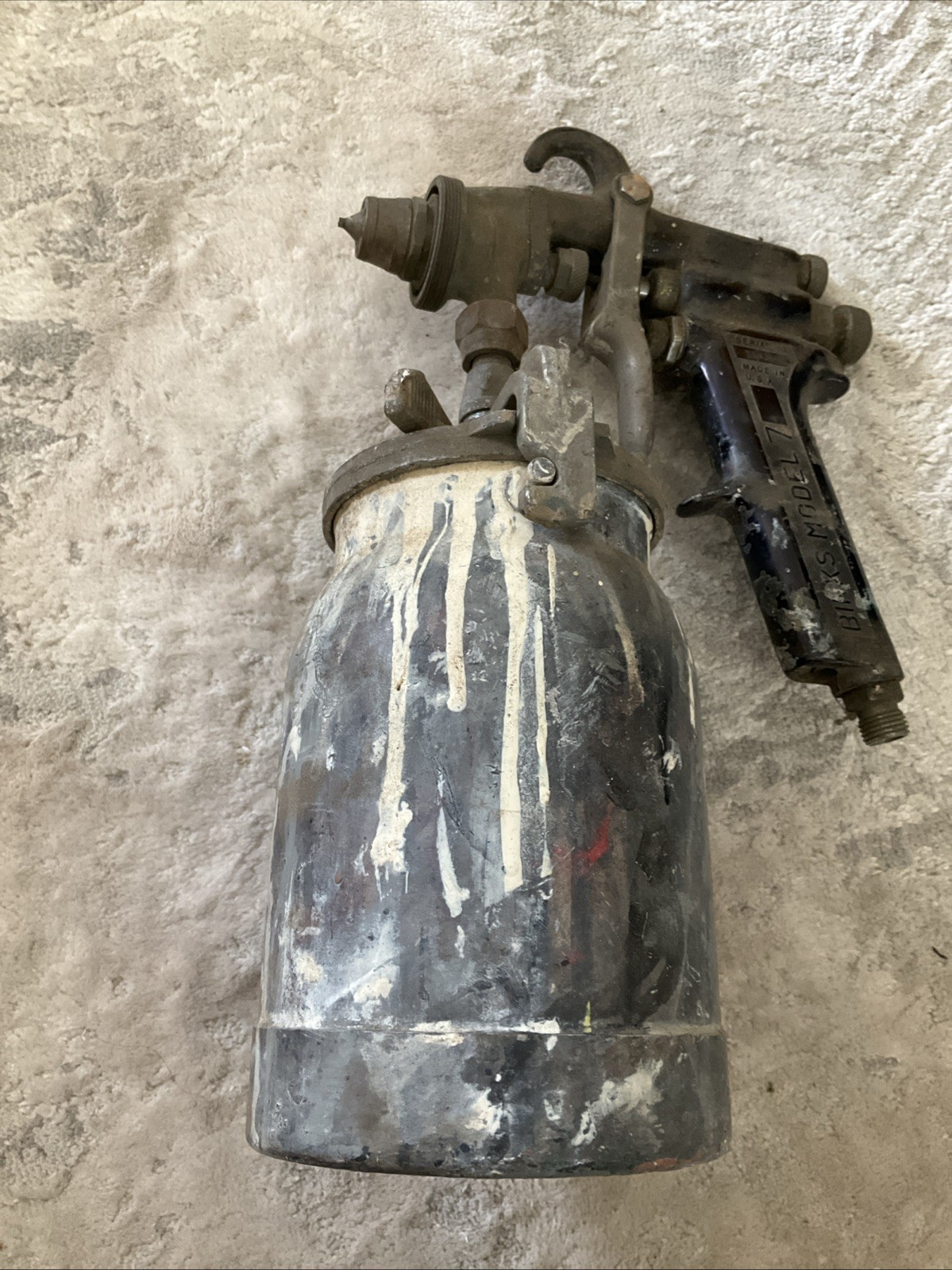 Binks Model 7 Paint Spray Gun As Is Untested