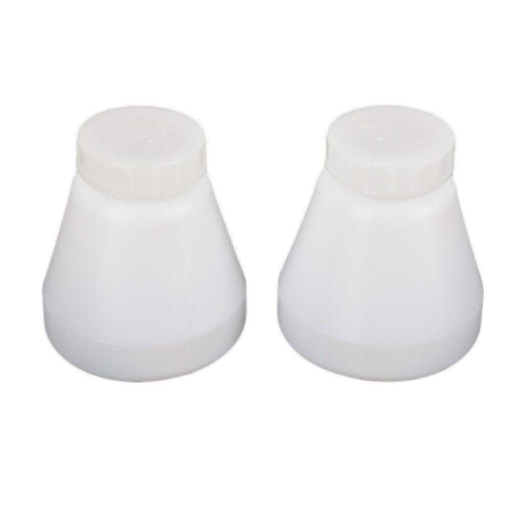 8pcs hopper cup Bottle for powder coating system PC02 PC03 paint spray gun white