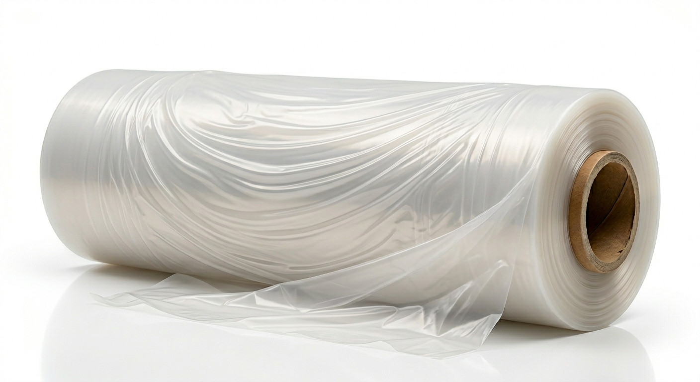 .31 Mil Clear 9′ x 400′ Painter’s Plastic Poly Sheeting