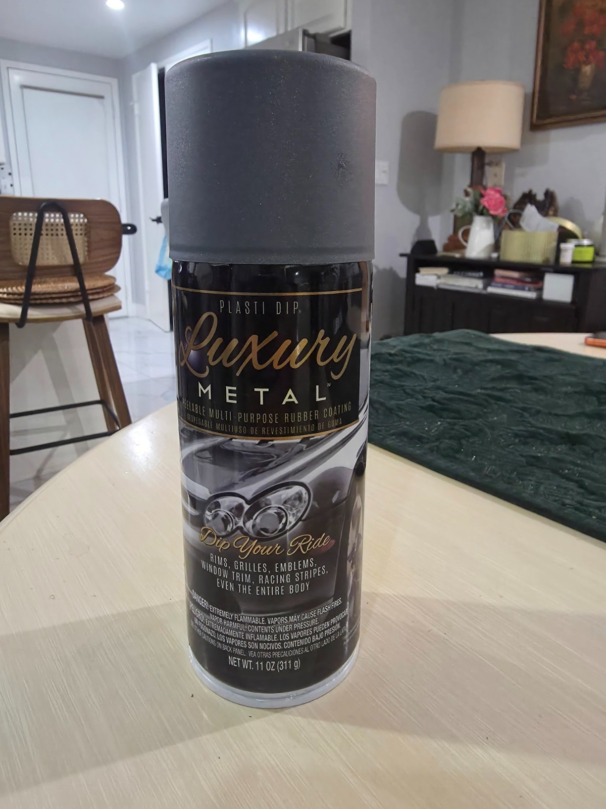 PLASTI DIP 11 Oz. Luxury Metal Ultrasonic Gray Metallic Spray Paint