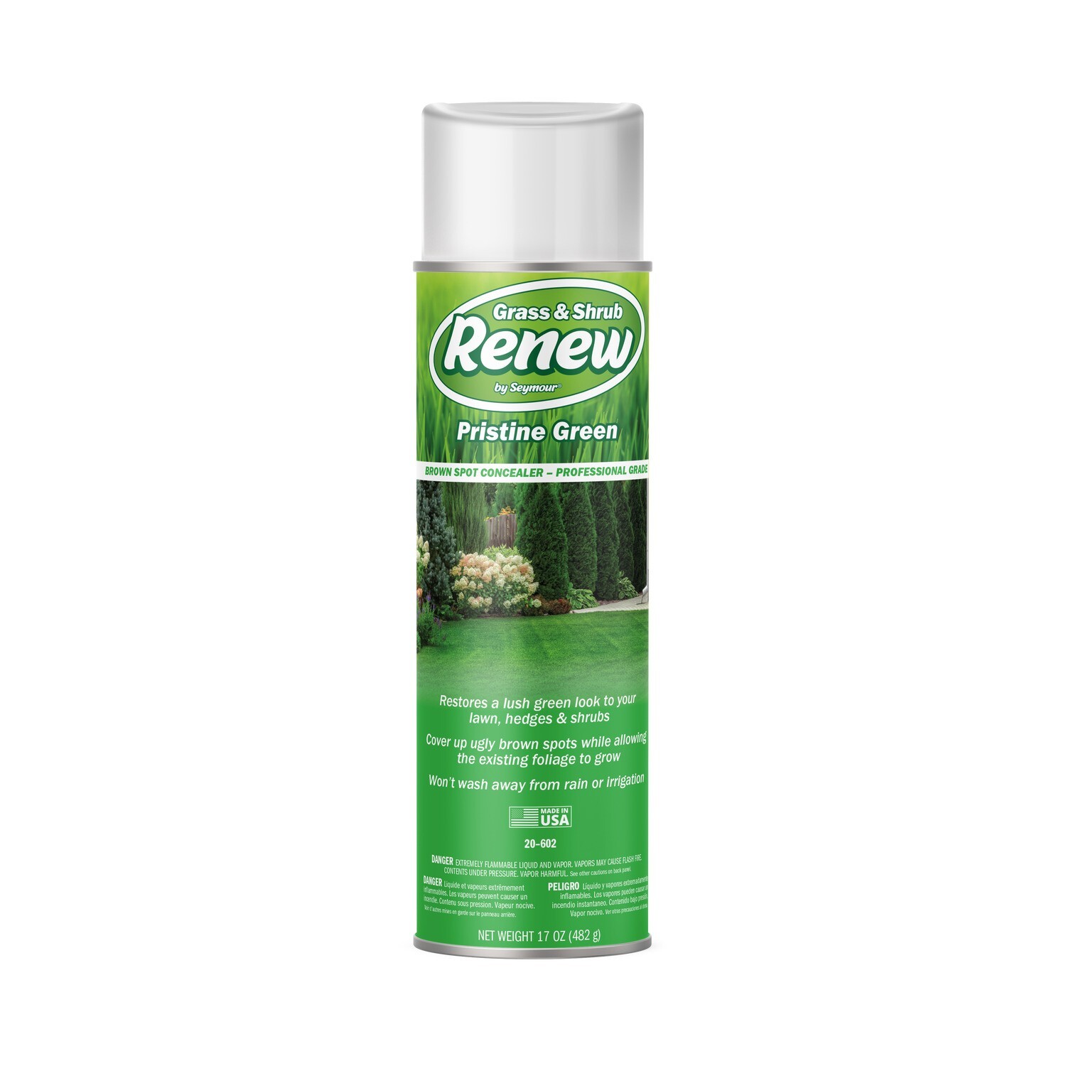 Seymour 20-602, Grass & Shrub Renew, Pristine Green Spot Concealer, 17oz, 1ea