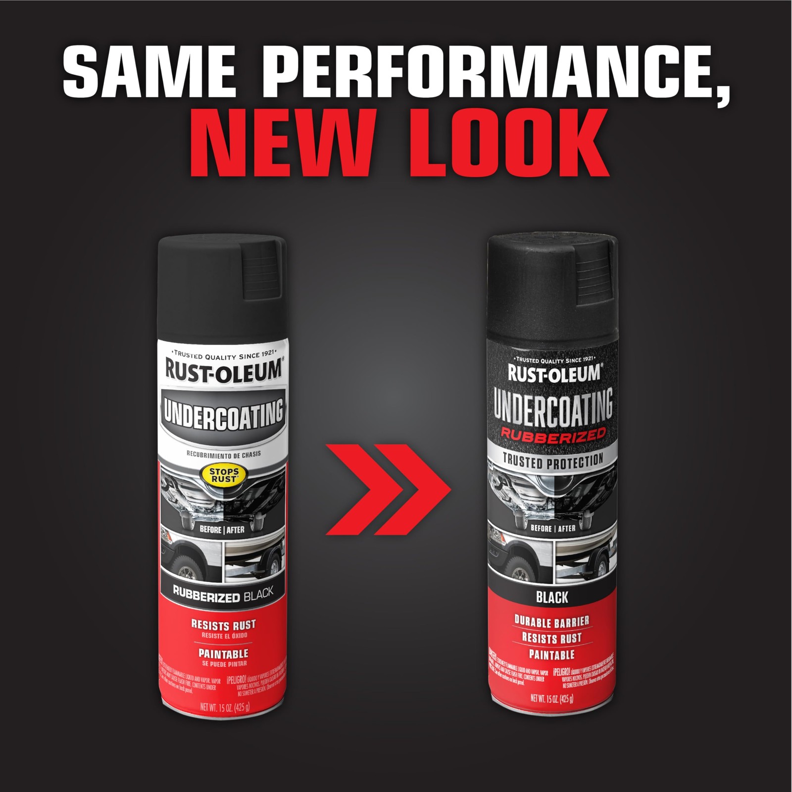 Rust-Oleum 248657 Rubberized Undercoating Spray, 15 oz, Black
