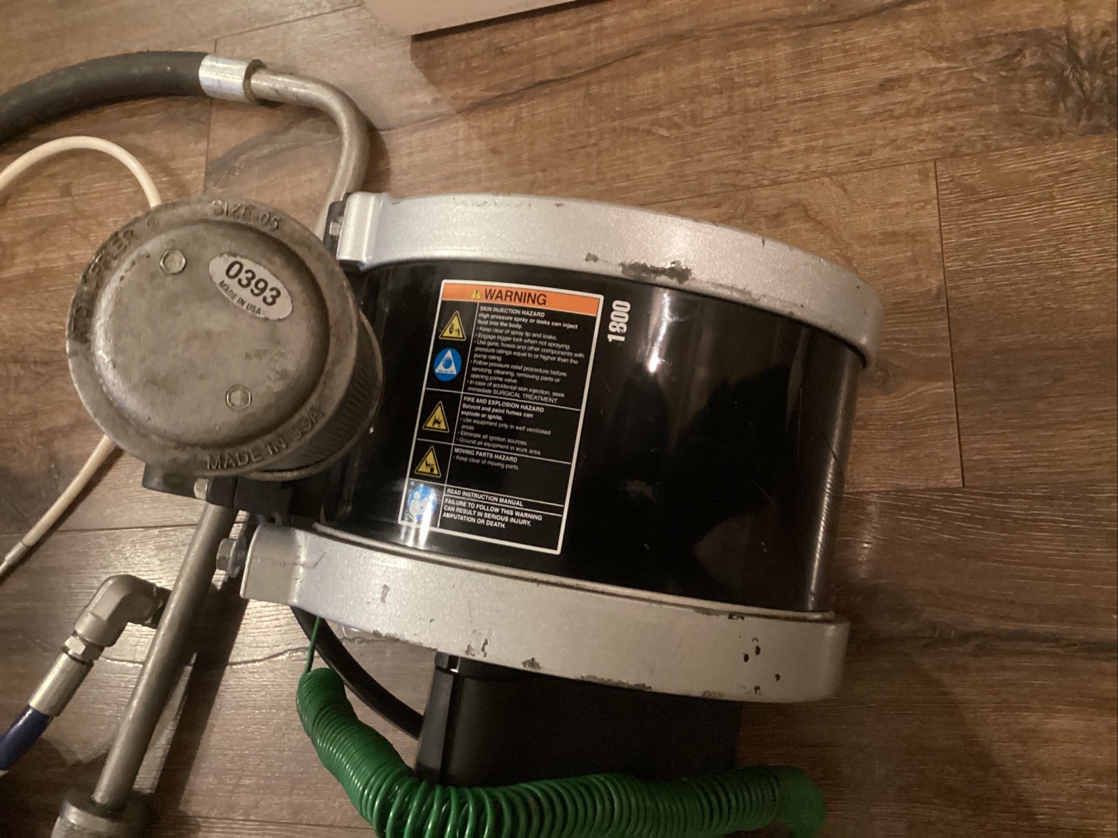 GRACO 36:1 Merkur 3600 PSI @ 1.6 GPM Air-Assisted Airless Paint Sprayer Pump