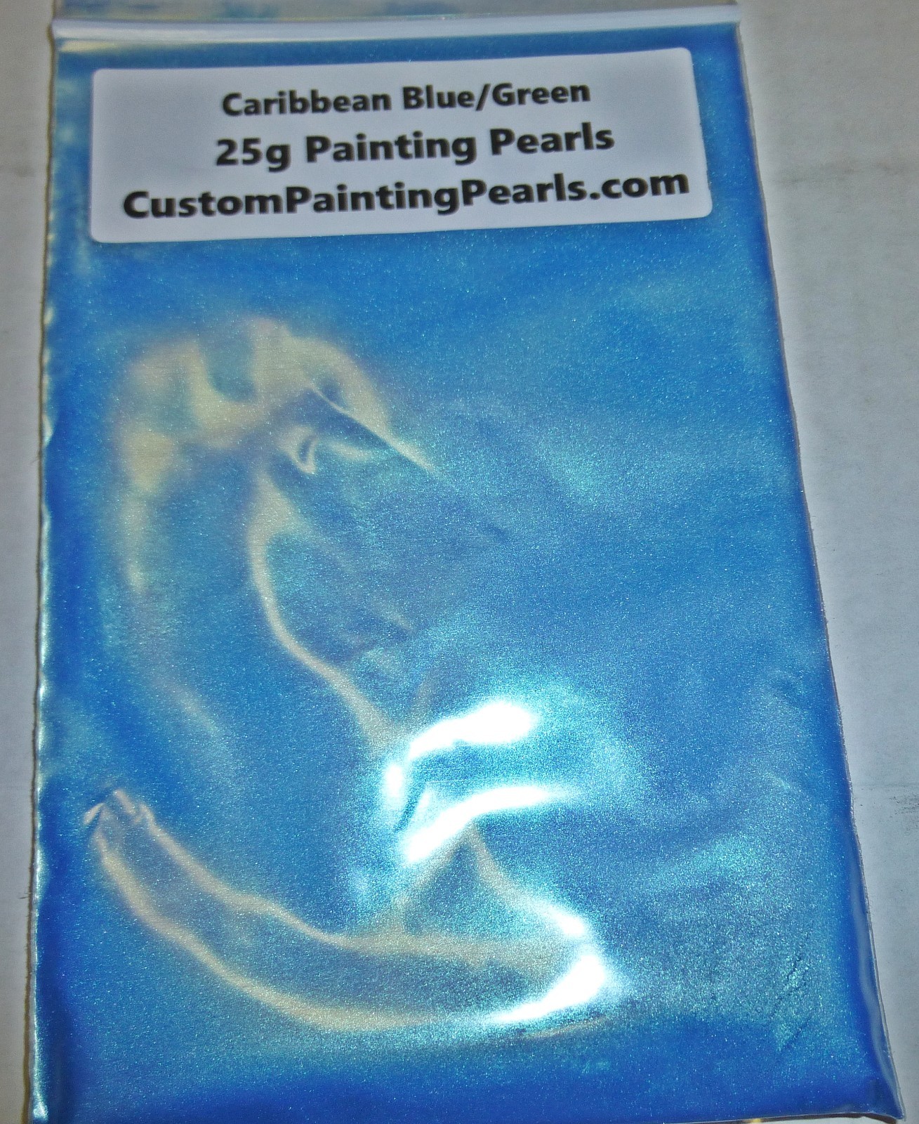 Chameleon Kameleon Flip Shift Pearl Caribbean Blue to Green candy custom paint