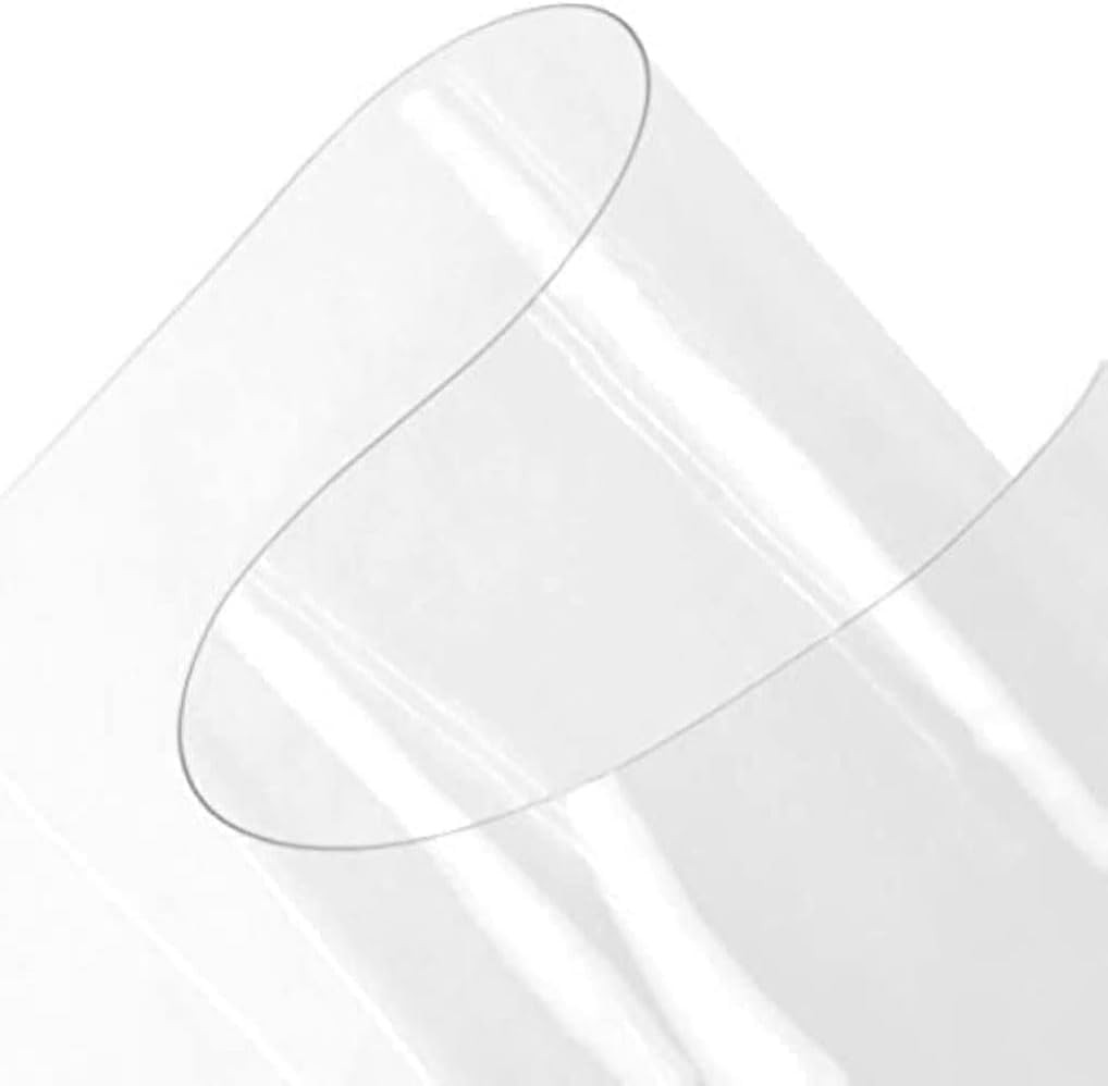 – Clear Vinyl Sheeting – 20 Mil – Vinyl Plastic Sheeting Clear Sheet for Storm