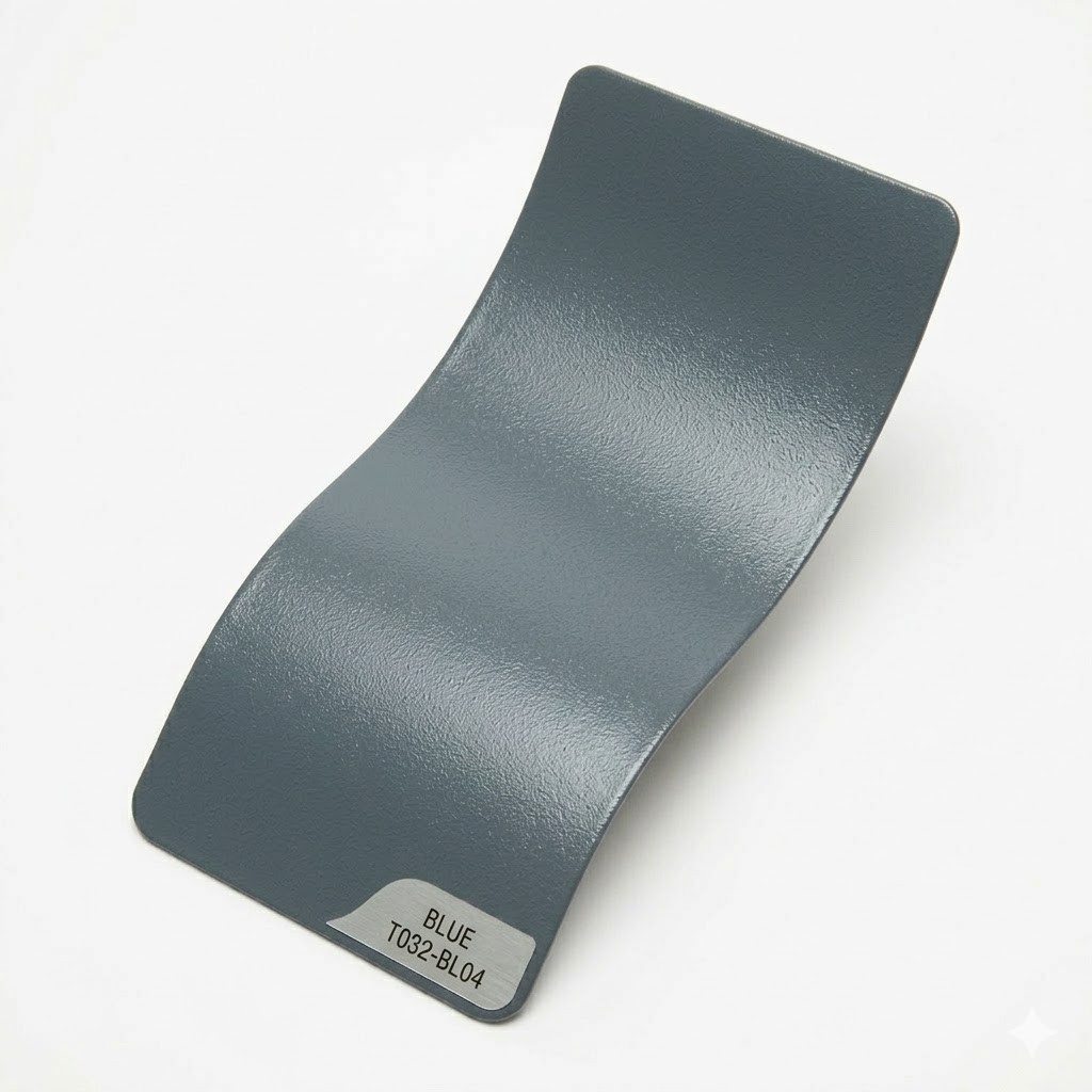 Cardinal Blue Powder Coat Polyester TGIC Semi Gloss Texture T032-BL04 1 Lb
