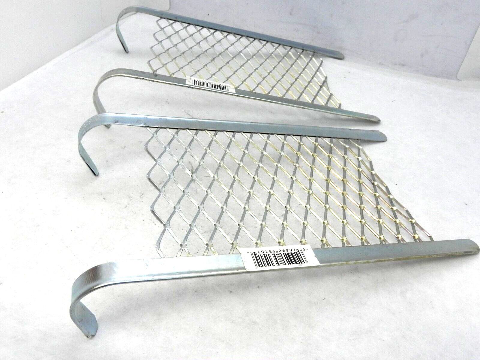 (Lot of 2) Gam 1 Gal Metal Bucket Screen Grid PT-0310 Silver Rust Resistant (HR)