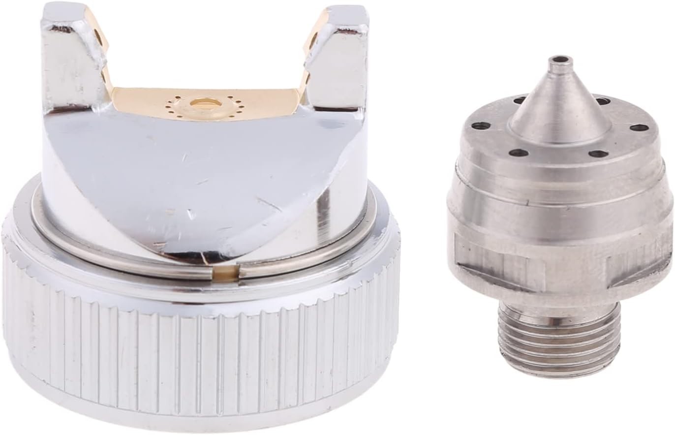 Stainless Steel HVLP Spray Nozzles – 3 Sizes for Optimal Control & Performance