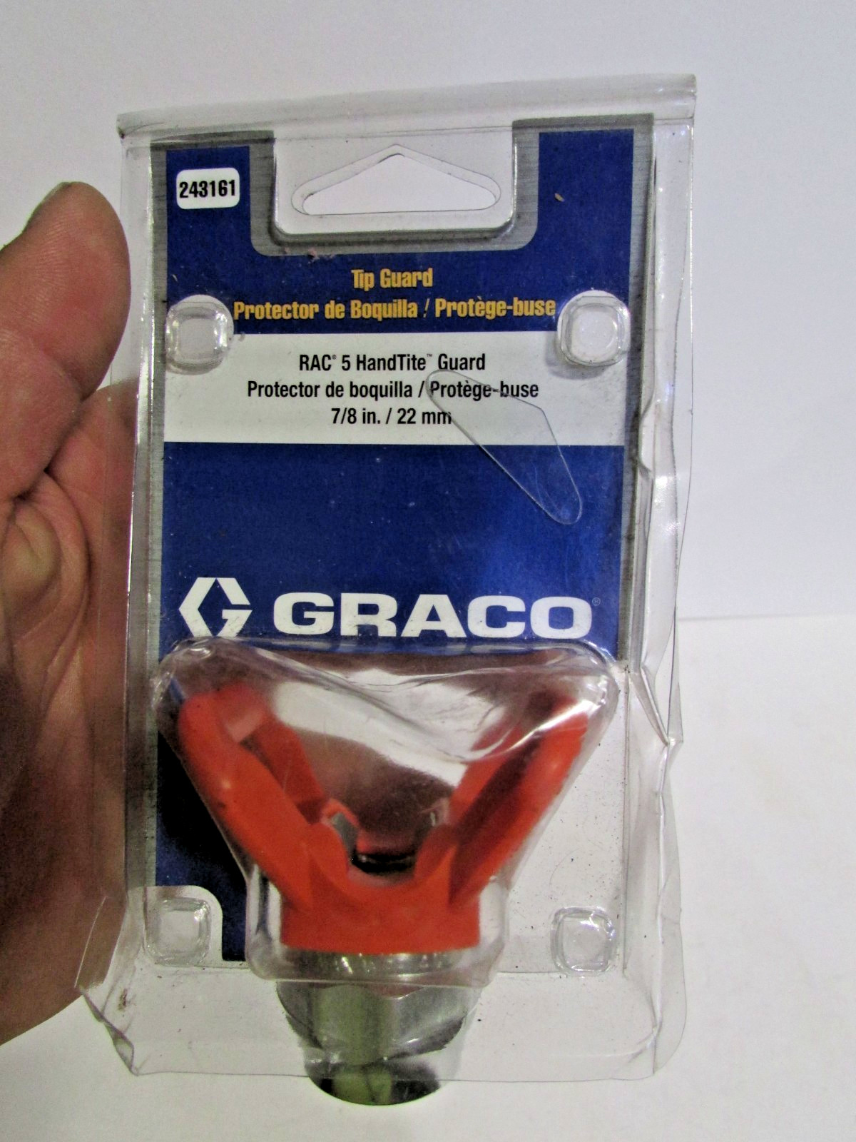 Graco RAC 5 HandTite Tip Guard 243161 – 7/8″ Thread