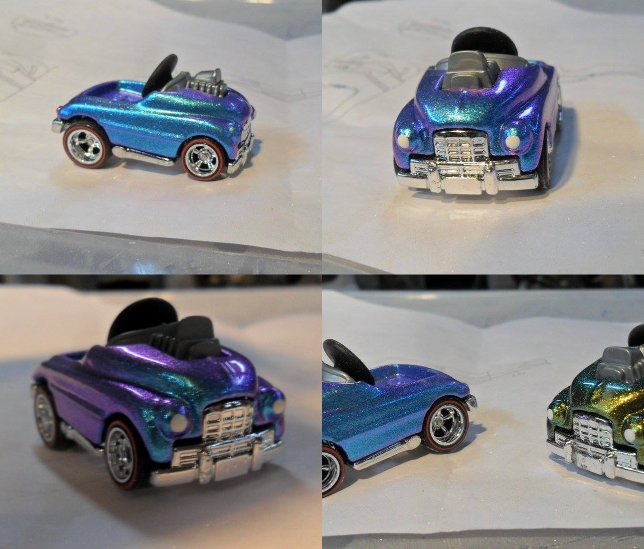 10 Gram Sample MilkyWay Chameleon Pigment Pearl Colorshift Clear Urethane Gloss