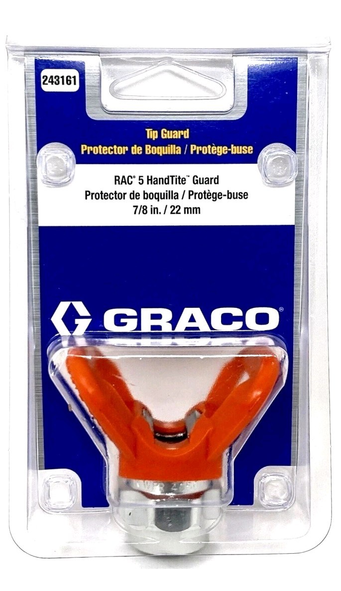 **BRAND NEW** GENUINE GRACO* UNOPENED* RAC 5 Switch tip handtite Orange Guard