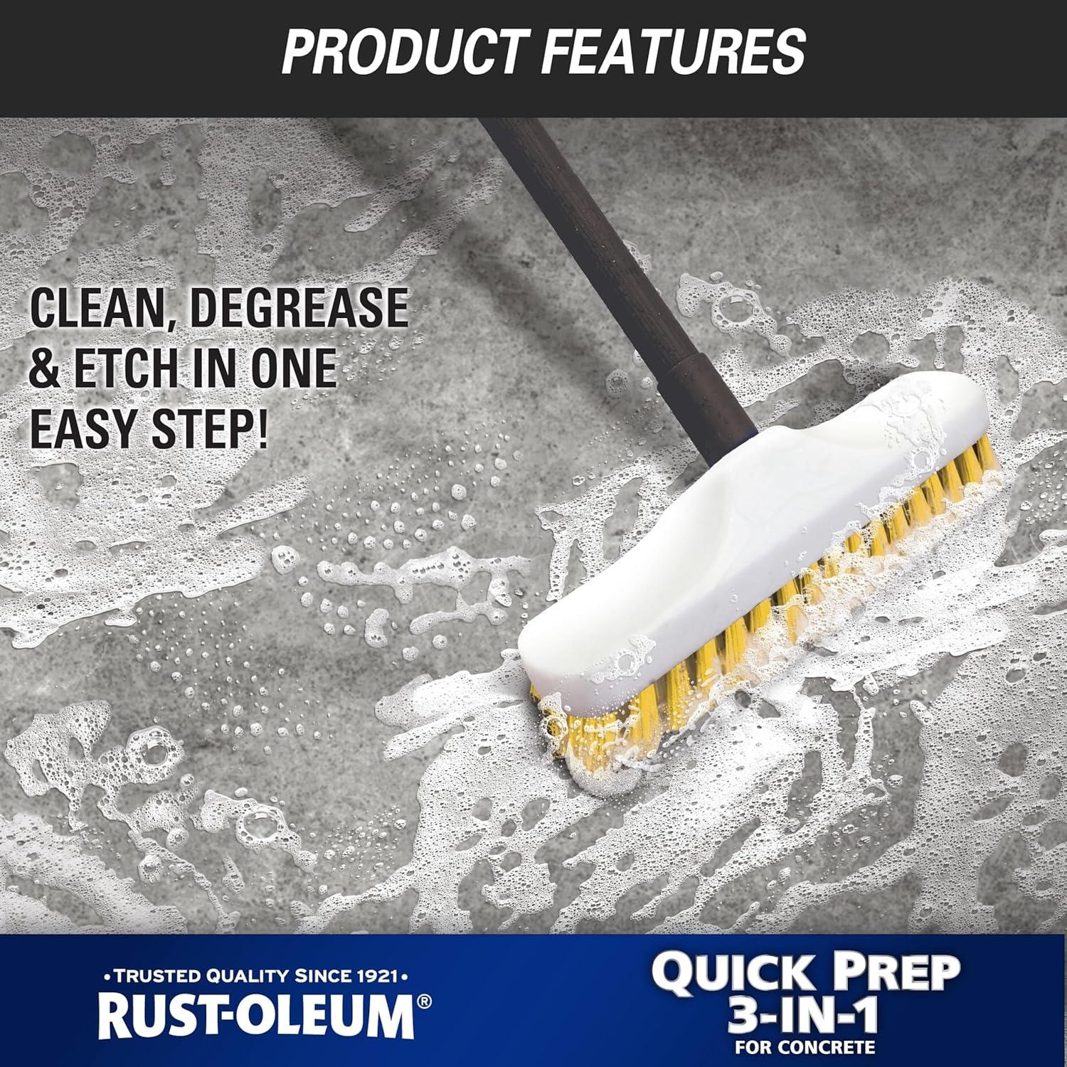Rust-Oleum Quick Prep 3-IN-1 for Concrete, 1 Gallon – 362970