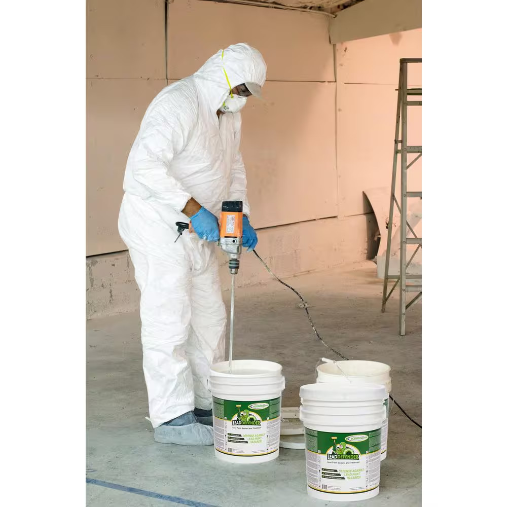 Lead Defender 5-Gal off White Flat Lead Based Paint Treatment and Sealant