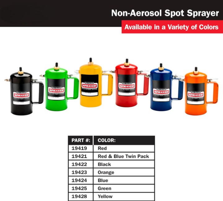 Rociador manual 32 oz sin aerosol spray resistente uso limpieza rojo, Nuevo