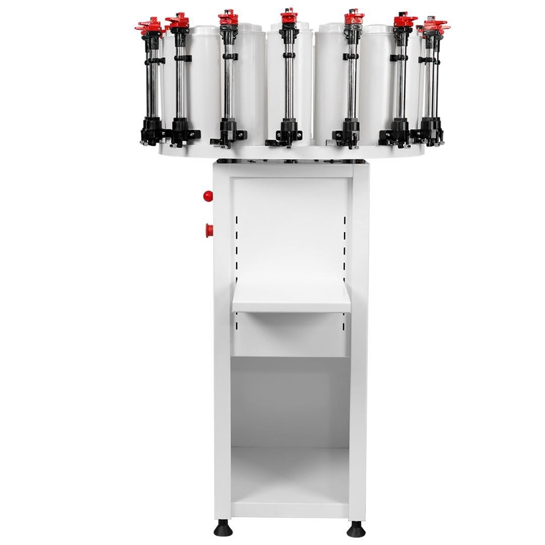 12 Stations Paint Colorant Dispenser110V2.3L Drum Paint Color Tinting Machine