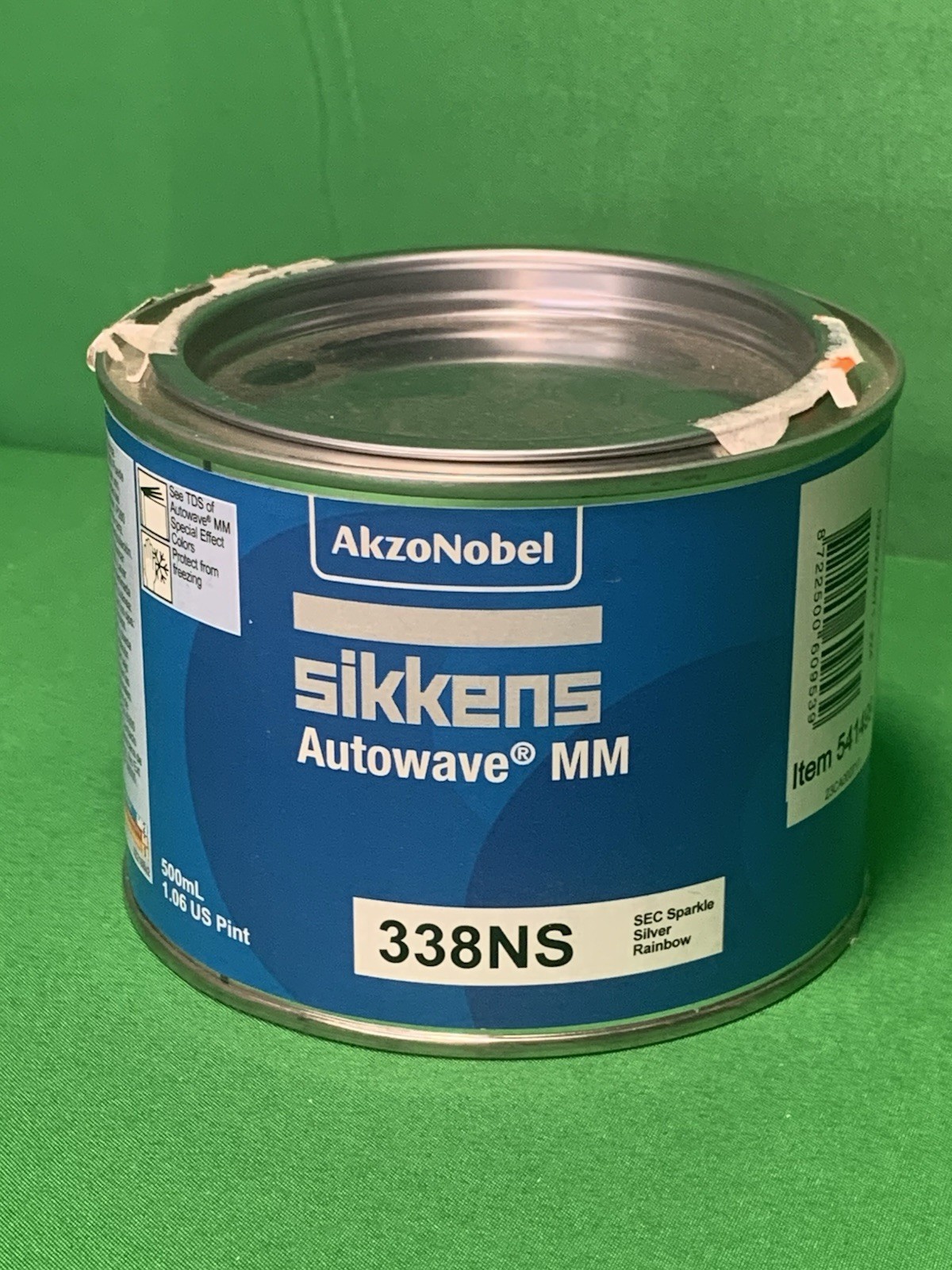 AkzoNobel Sikkens Autowave (MM 338 NS) SEC SPARKLE SILVER RAINBOW 500ml/1 Pint