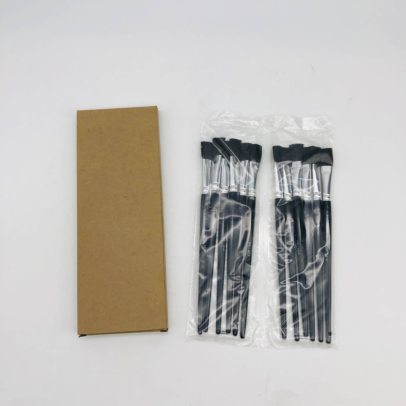 12x IBC F610542 Paint Brush for Stencils #8 12.15mm x 22mm x 150mm Industrial