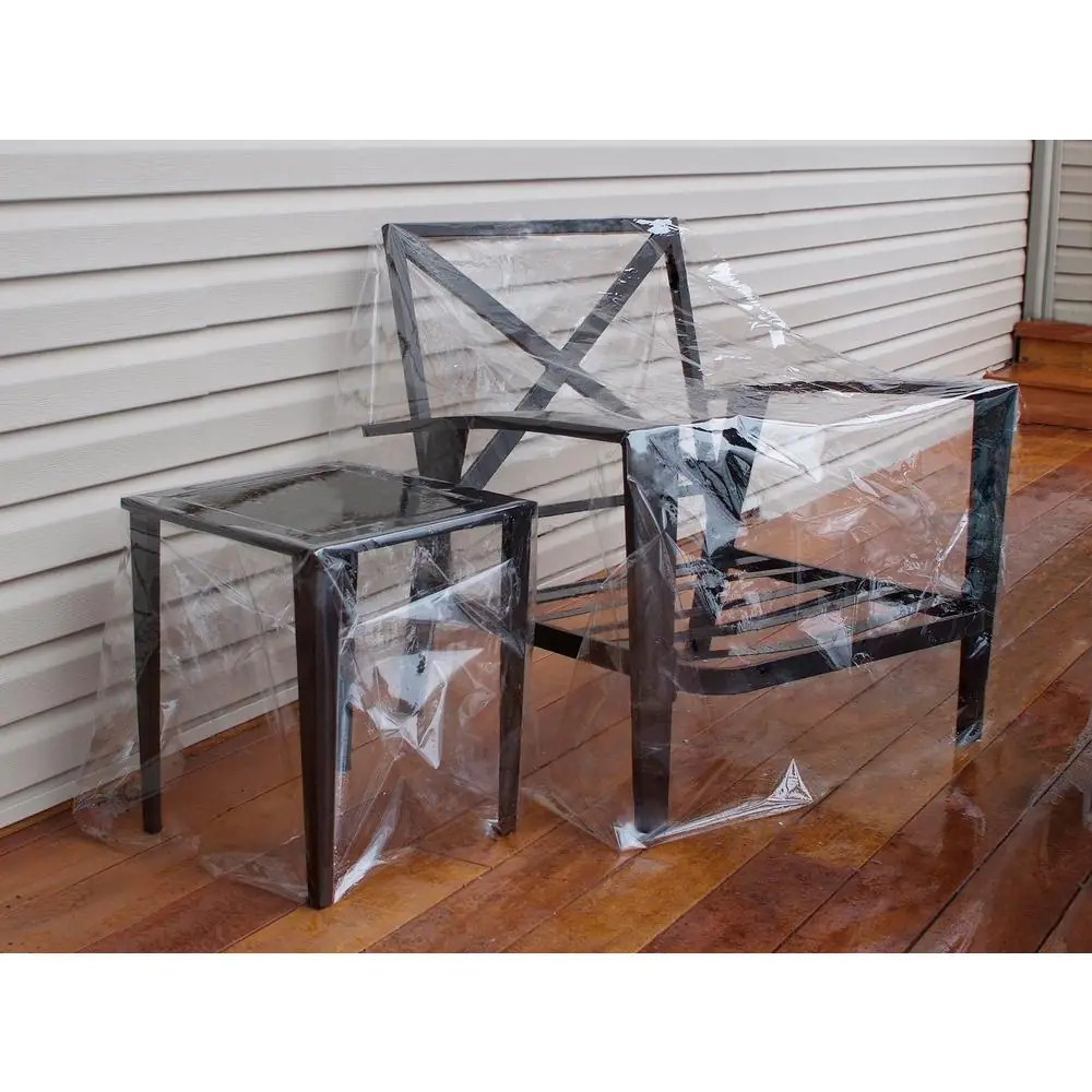44 In. X 216 In. X 4 Mil Clear Rolled Vinyl Sheeting