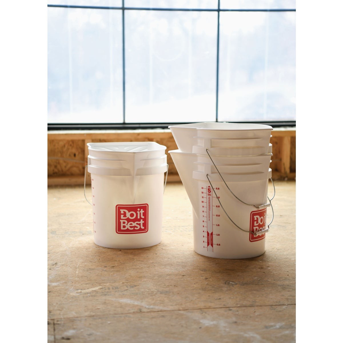 MultiPail 5 Gal. Paint Pail with Spout MP005GAL Multipail MP005GAL 199167003907