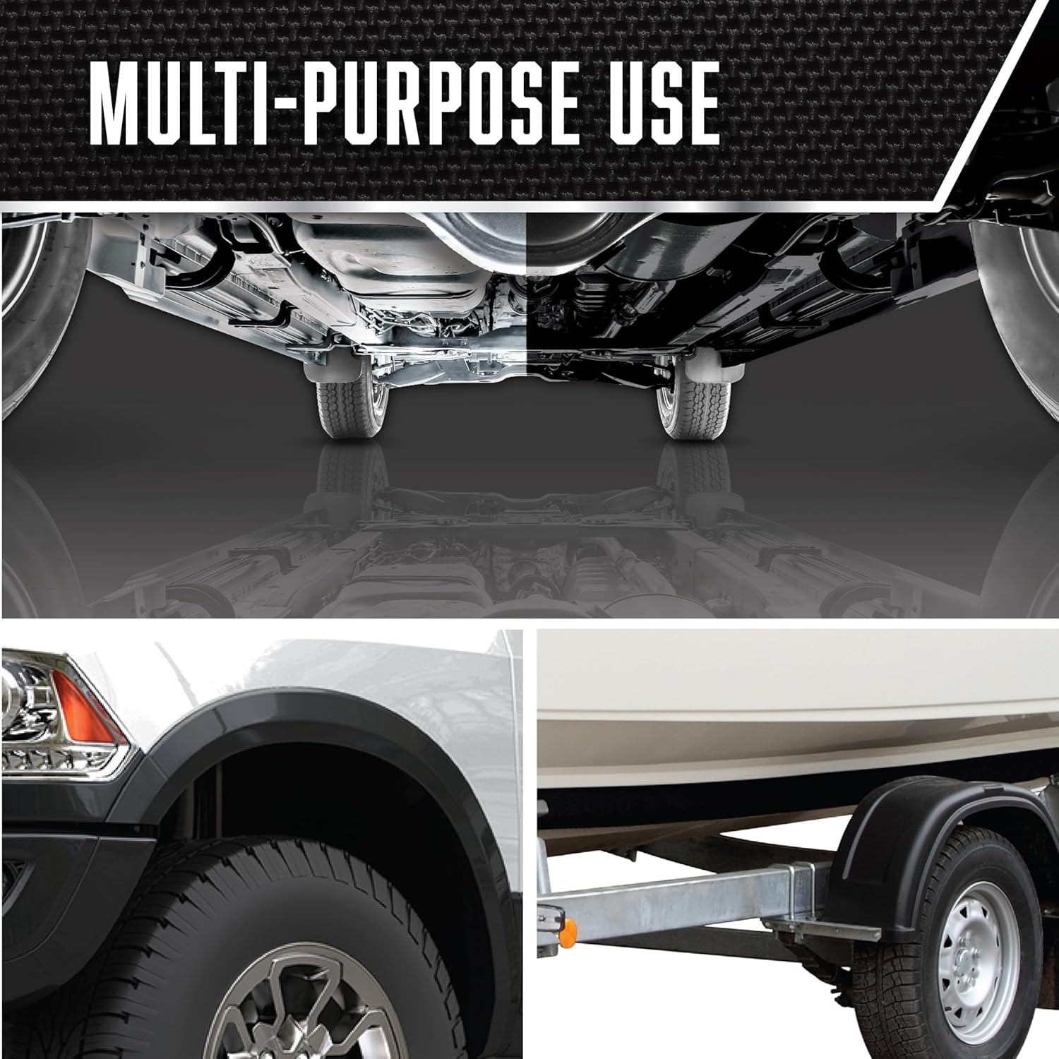 Truck Rubberized Undercoating Spray, 15 oz, Black