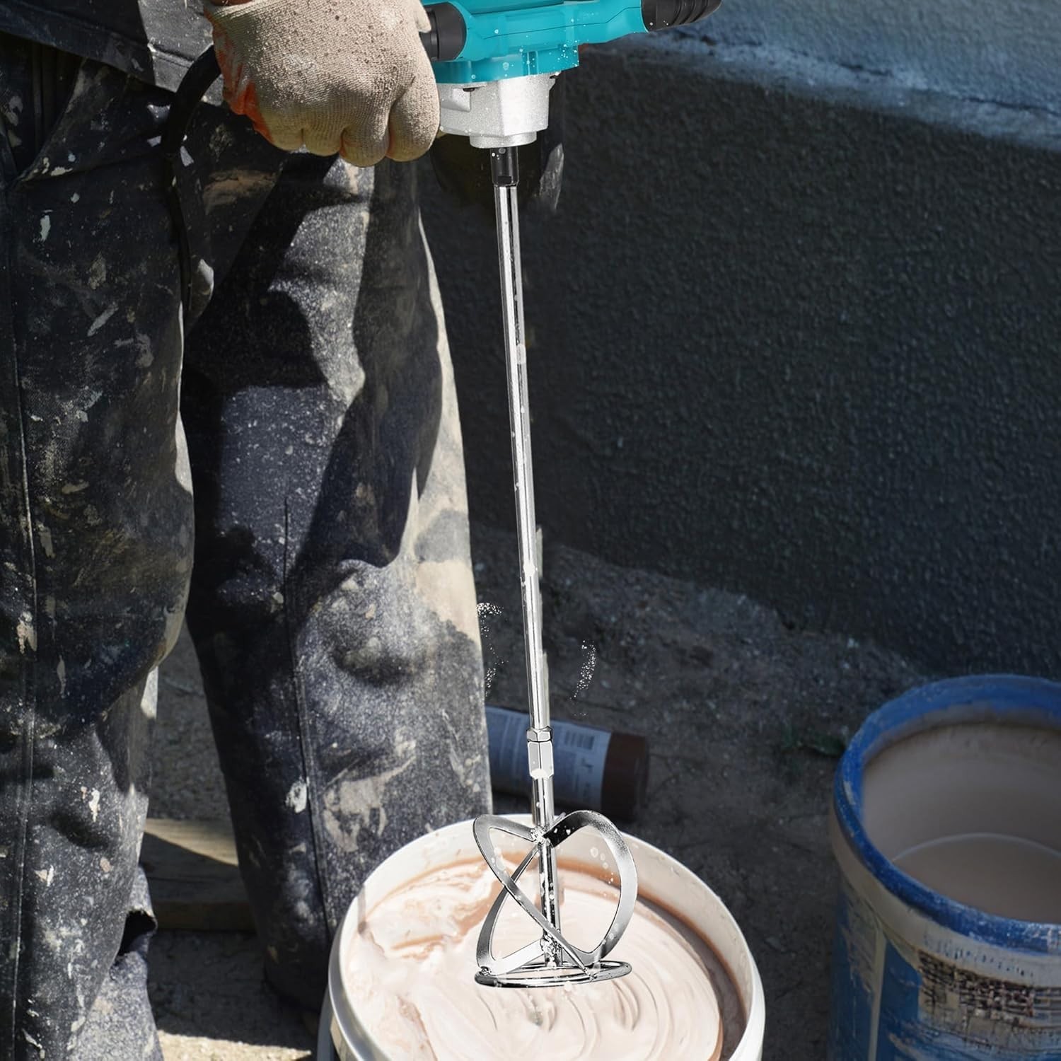 Concrete Mixing Head, Cement or Paint Mixer Drill Bit Accessories, Exclusive …