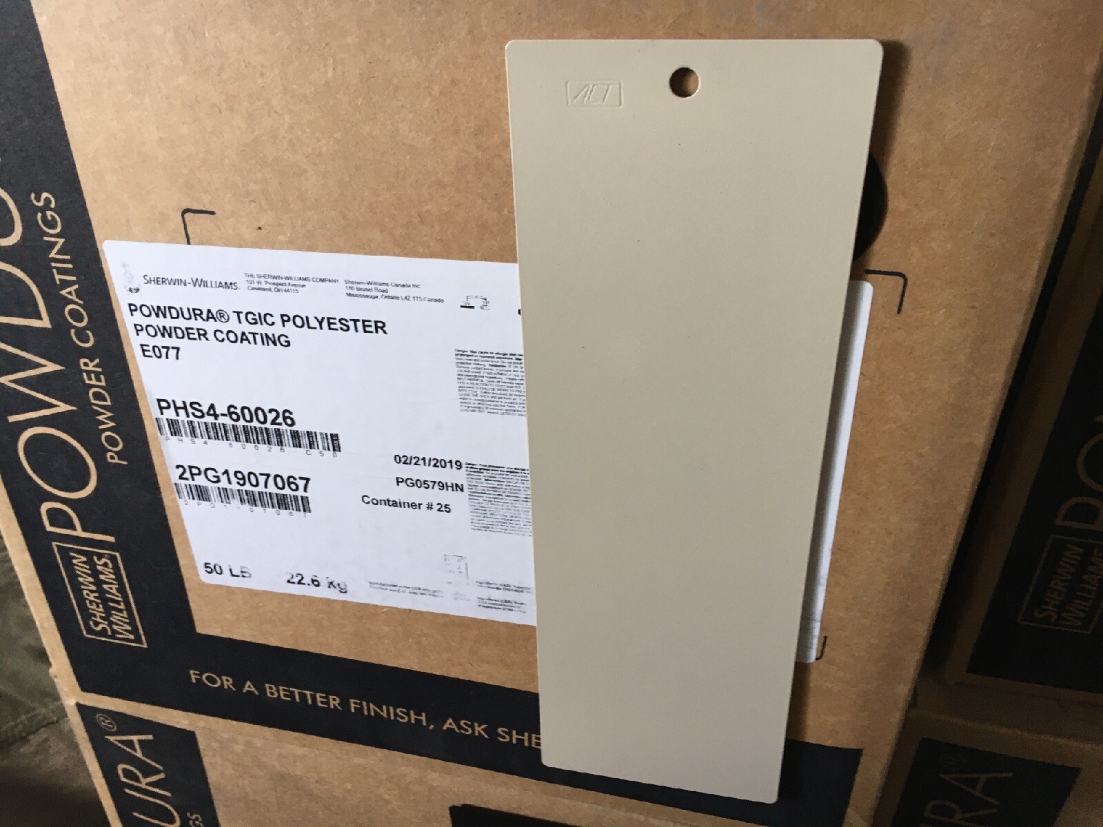 Sherwin Williams Khaki Shade Tan SW 7533 Powder Coat Paint New 1LB Free Shipping