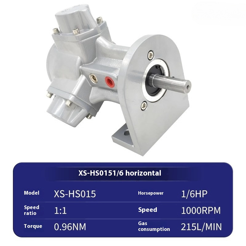Piston Air Motor Pneumatic Motor Forward Reverse Driven for Liquid Mixing