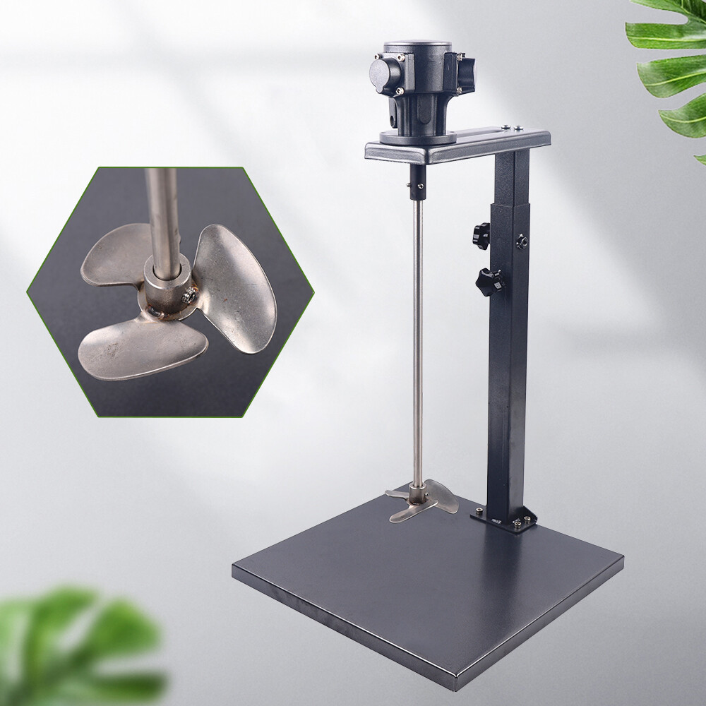 Pneumatic Stainless Steel Mix Tool Pneumatic Bracket Mixer Tank Barrel Air Mix