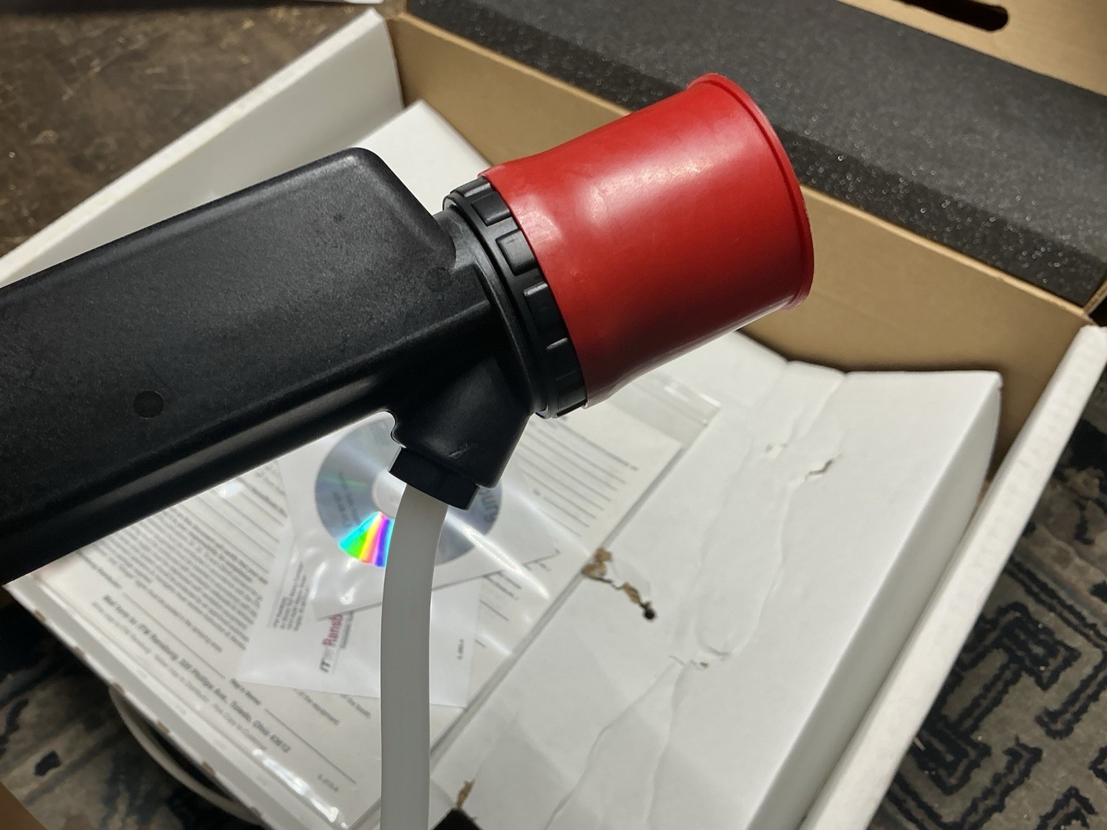 ITW Ransburg 85KV Electrostatic Powder Coat Spray Applicator Vector 79900 RS90