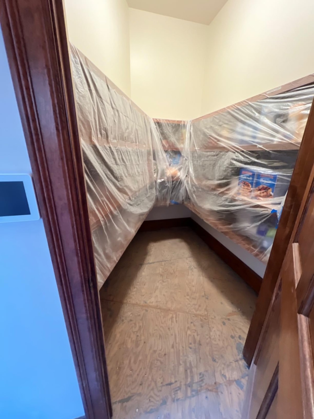 9ft x 400ft Clear Painter Plastic Sheeting 0.31 Mil High Density Drop Cloth