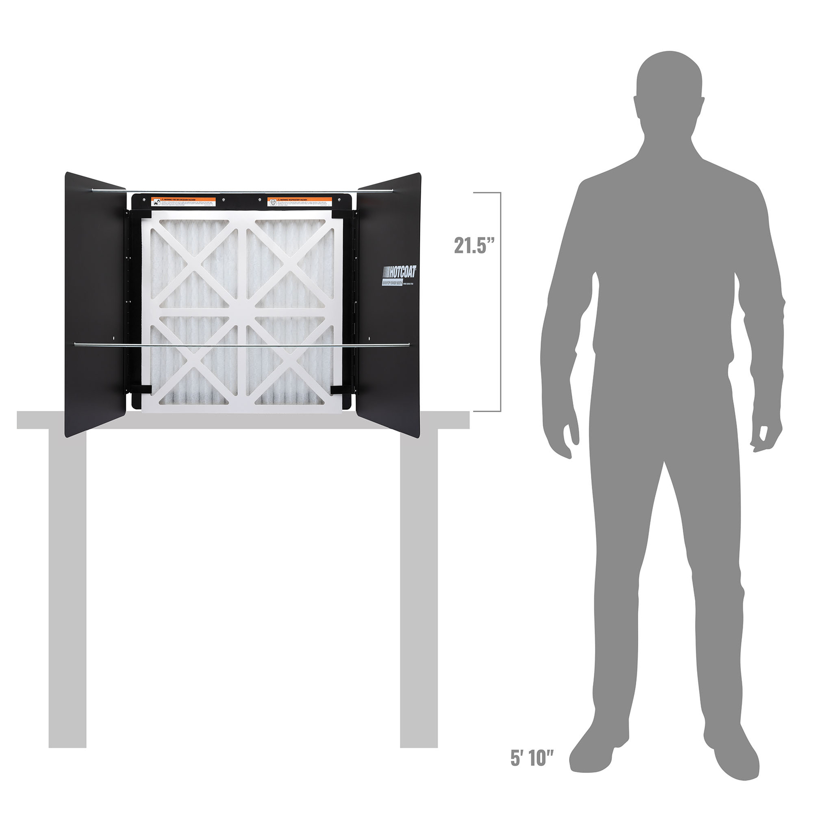 Eastwood HotCoat® BenchTop Powder Coating Spray Booth Kit
