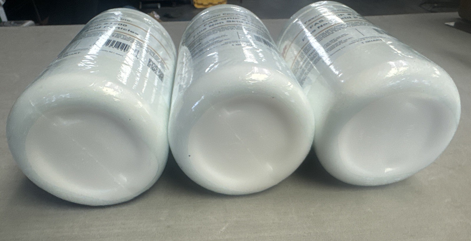 Lot of 3 quarts Fasco Epoxies Fas-Grip #1200 Fine Non-Skid Particles Additive