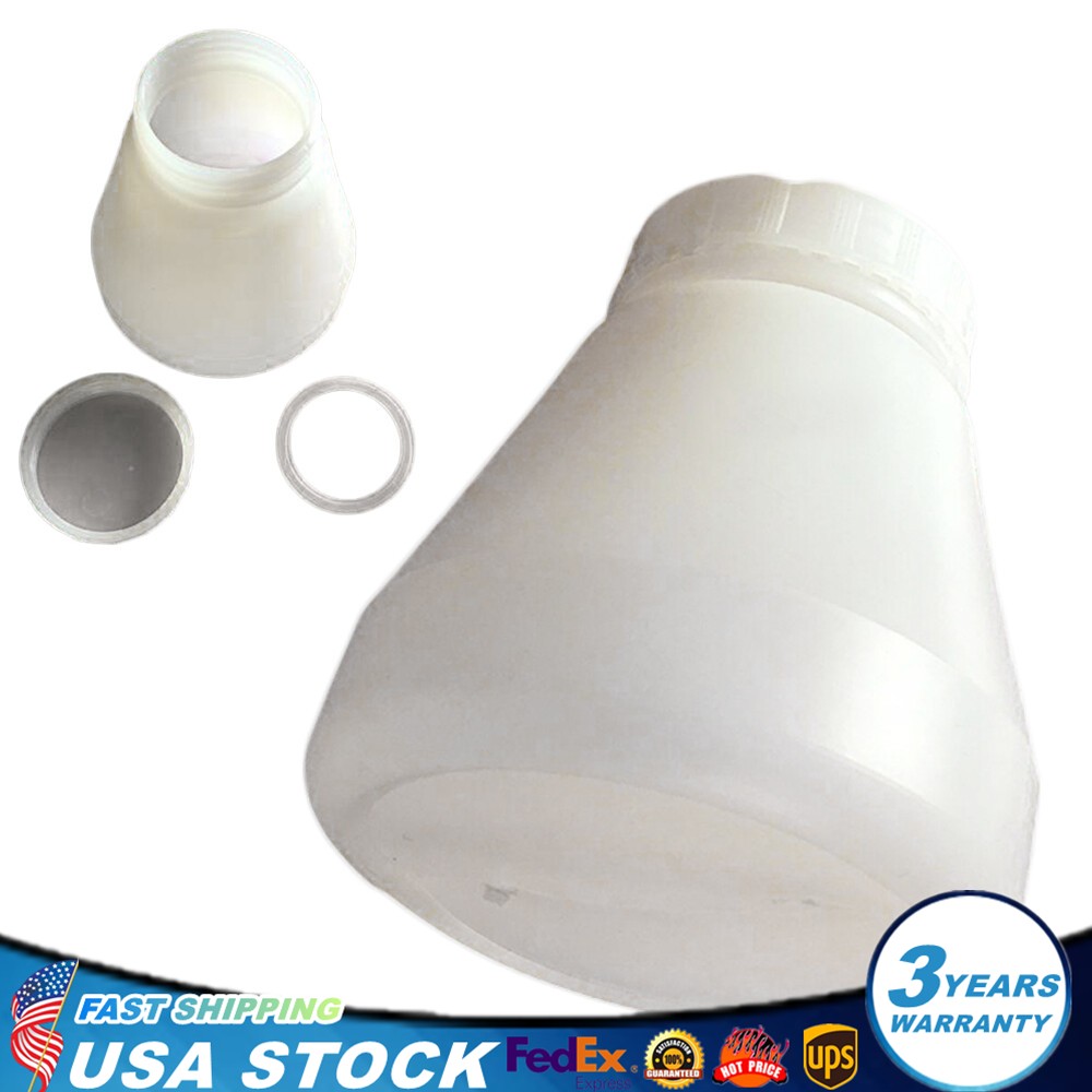 4pcs hopper cup Bottle for powder coating system PC02 PC03 paint spray gun
