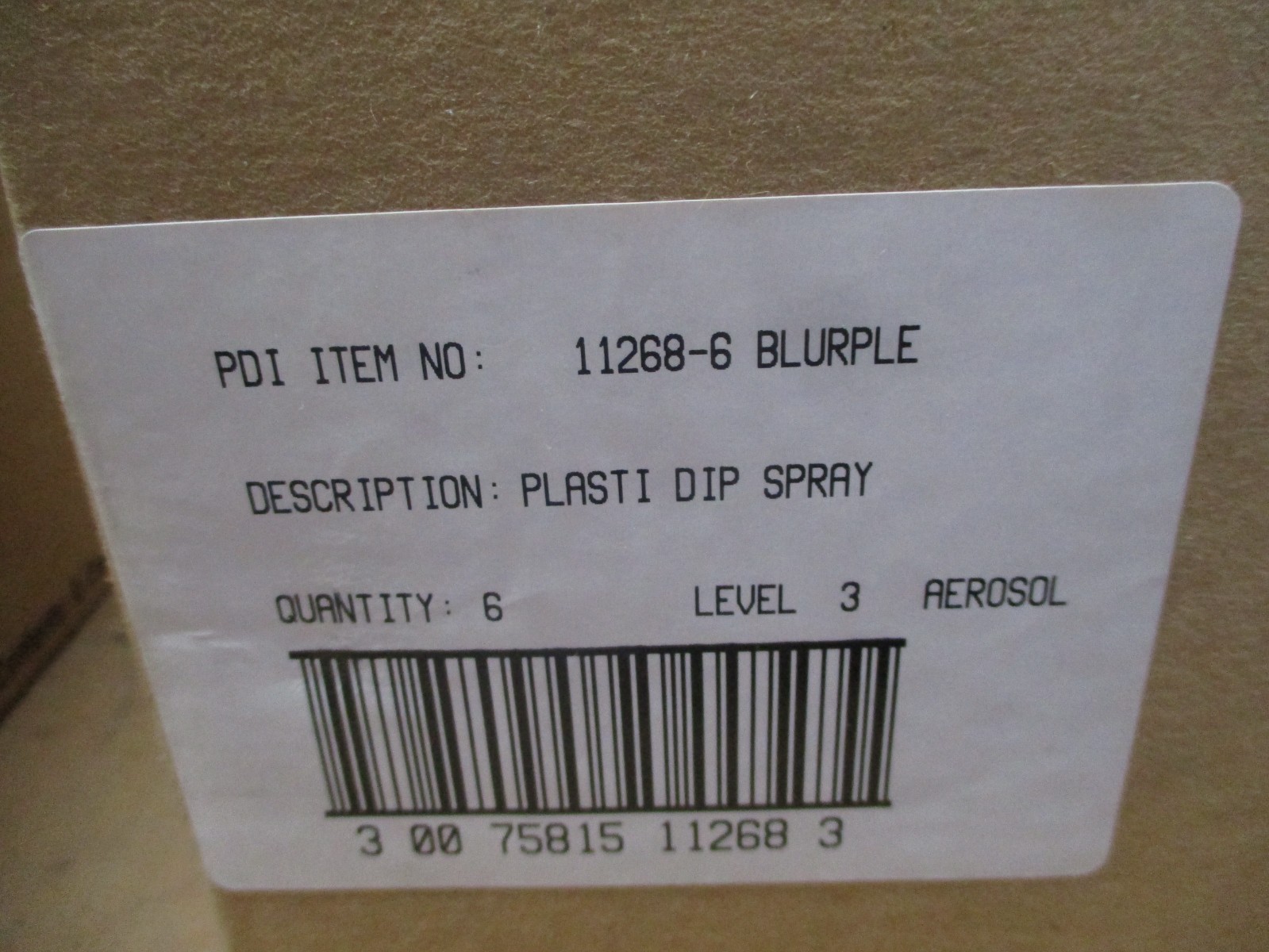 1 Case PERFORMIX 11268 Plasti Dip Spray BLURPLE 11oz FREE SHIPPING