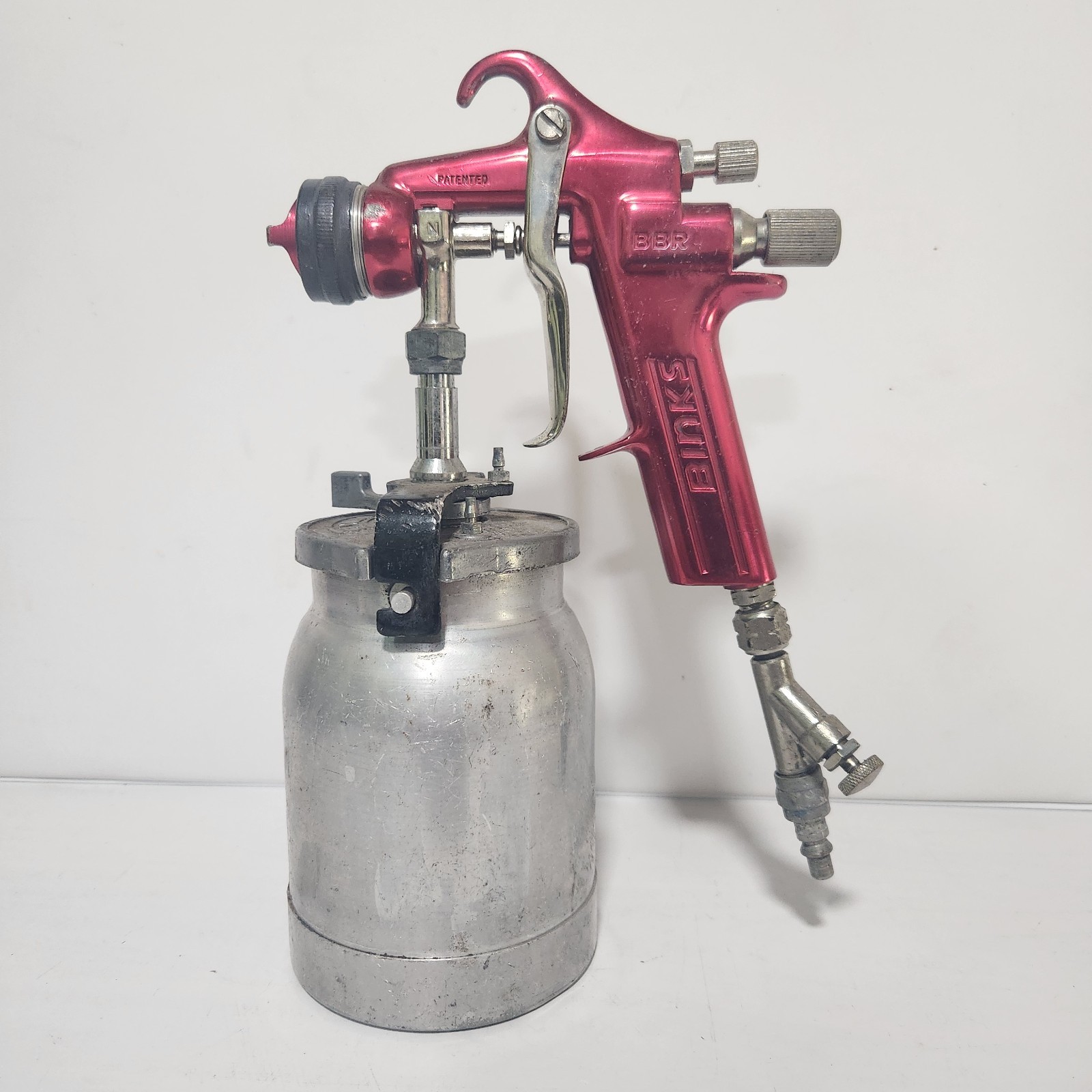 Binks BBR Air Sprayer Gun w/ AS17 Nozzle & 1QT Paint Cup