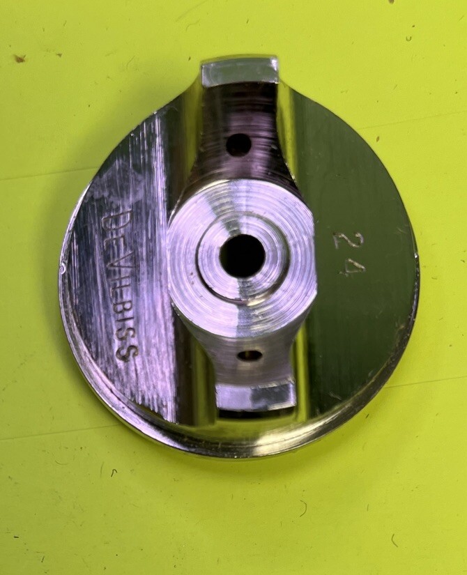 DeVilbiss AV-40-24 Air Cap,Less Ring Genuine Part