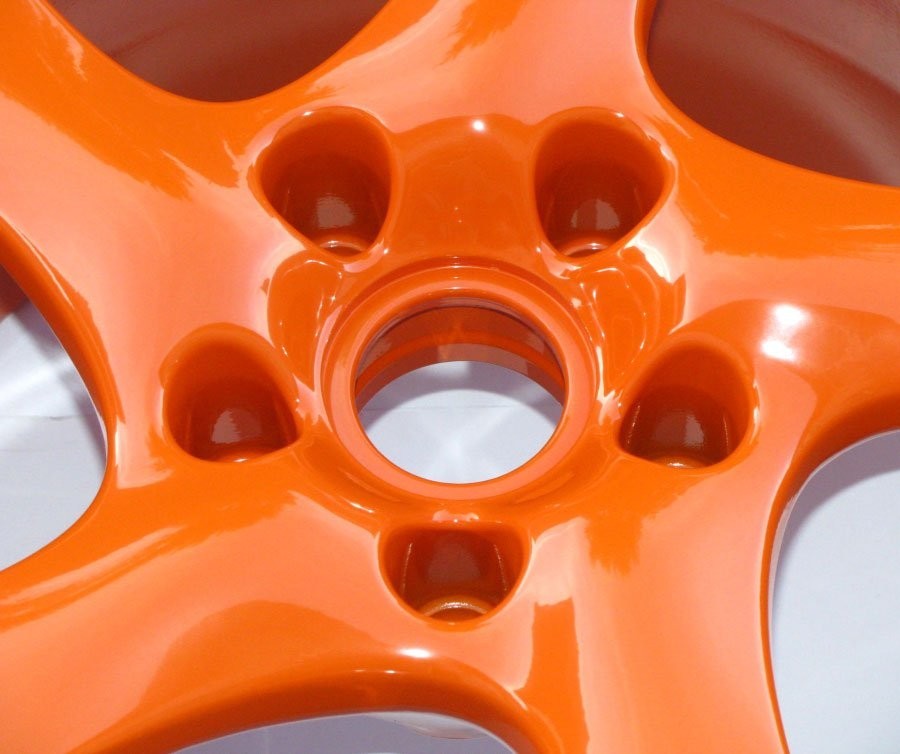 Super Durable Gloss Orange Powder Coating Paint – New 1LB