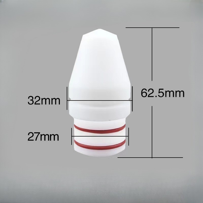 5pcs 2.5mm Flat Nozzle and O-ring 134384 For spray II Automatic Powder Spray Gun